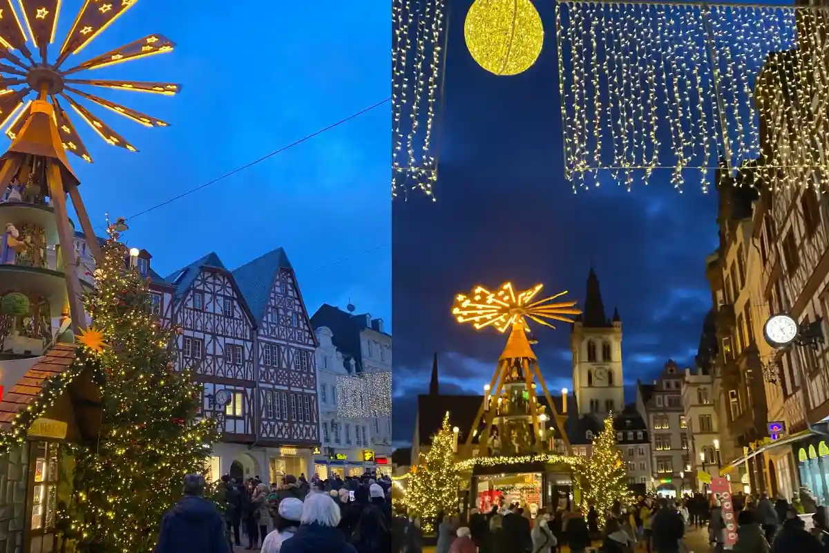 Illustration. Автобусная экскурсия - Баден-Баден, Трир. Атмосфера сказочного рождества Германии. © aussiedlerbote.de 2025-12-20